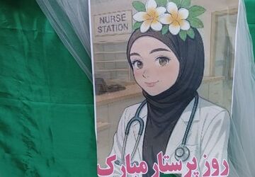 دل‌های کوچک مدرسه شقایق‌ها با برکت نام زینب شکوفه زدند