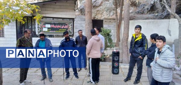 کوهپیمایی گروه پیشتازان مدرسه شهید فهمیده ناحیه یک کرج 