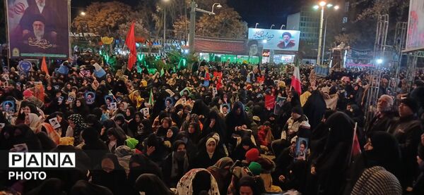 برگزاری مراسم سومین شب قدر و اقامه عزای رهبر شهید در شهر بجنورد