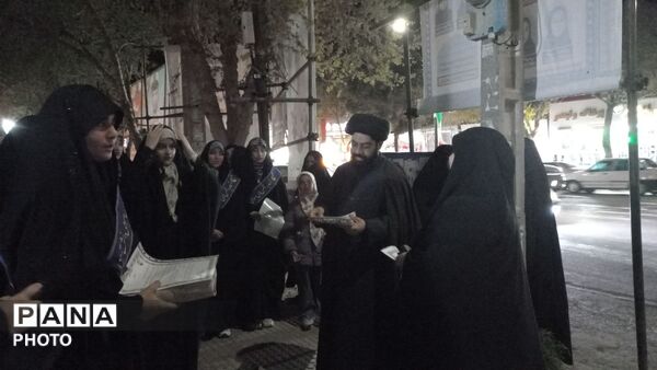  قدردانی از دختران انجمن اسلامی در راهپیمایی شهرستان آشخانه