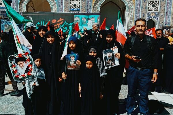 در آغوش خورشید هشتم؛ وداع حماسی با رهبر شهید در حریم امام مهربانی‌ها - 2
