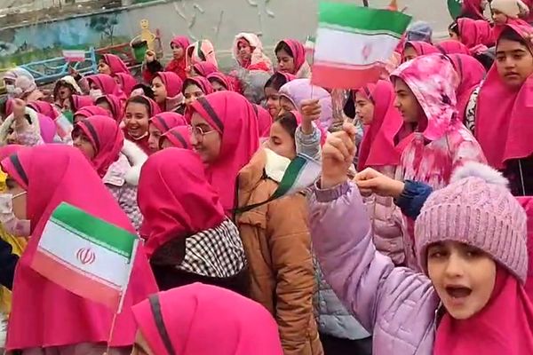 جشن‌ روز غزه در مدارس رودهن 