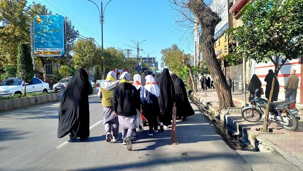 راهپیمایی ۱۳ آبان در قائمشهر