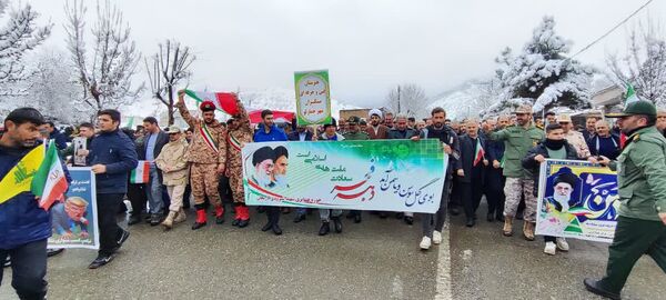 خروش انقلابی مردم شهرستان خداآفرین 