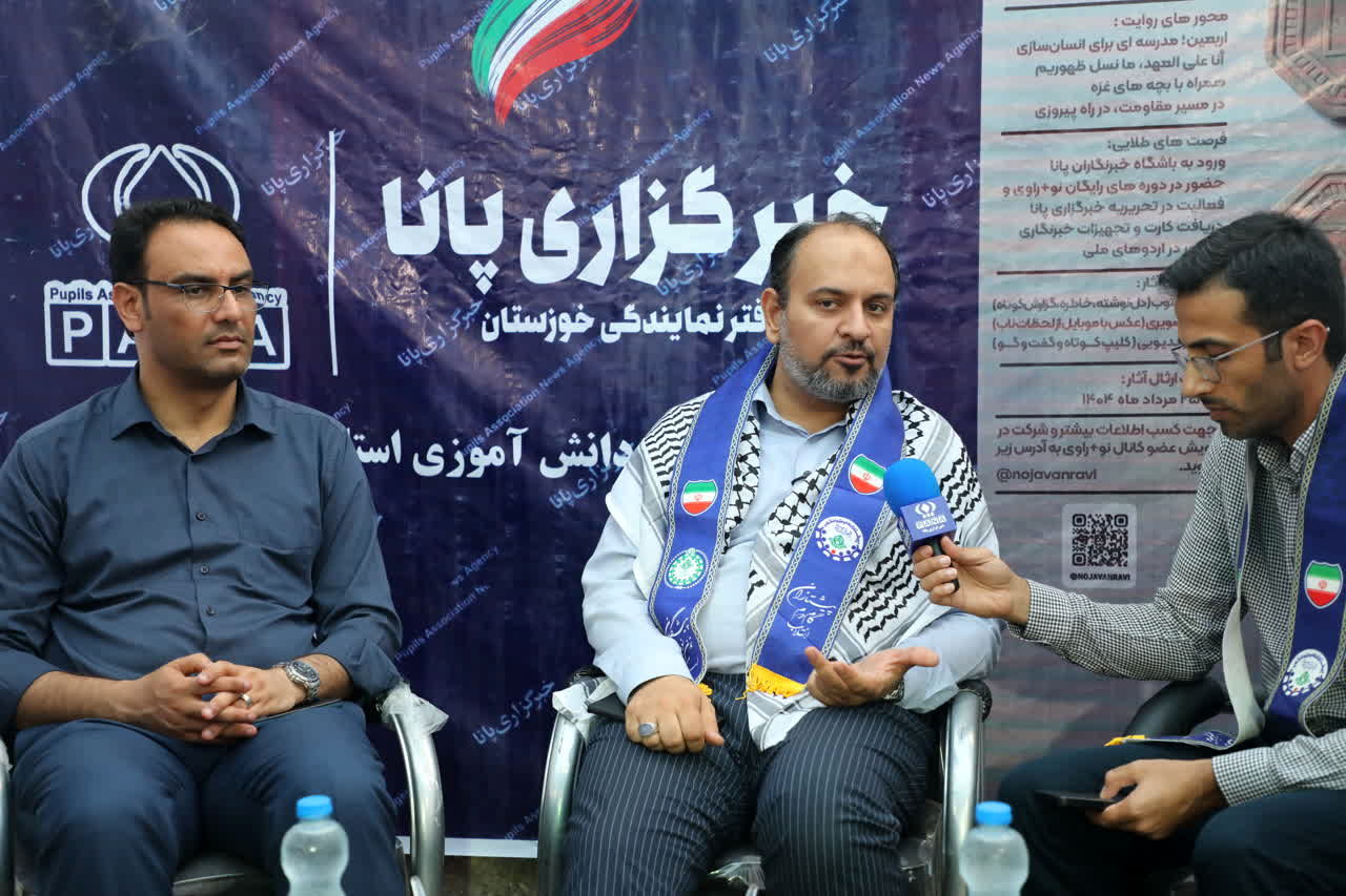 حضور دانش‌آموزان در مواکب تجلی پیوند مدرسه و جامعه است