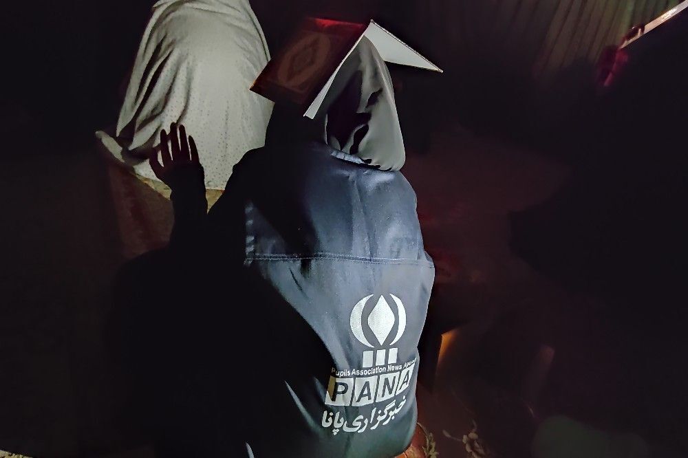 مراسم قرآن به سر در سومین شب قدرمسجد جامع شهر بار 