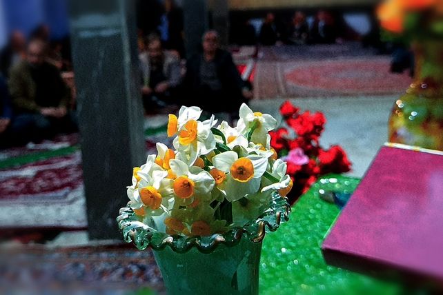 جشن ولادت امام عصر (عج)  در مسجد امام حسین شهر سفیددشت 