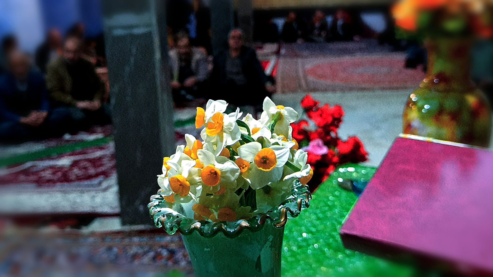 جشن ولادت امام عصر (عج)  در مسجد امام حسین شهر سفیددشت 