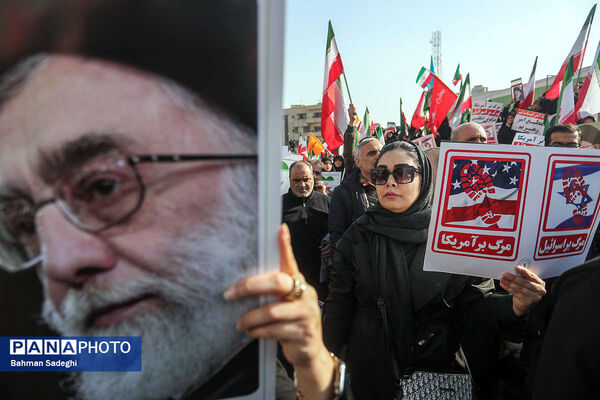 راهپیمایی محکومیت اقدامات تروریستی آمریکا و رژیم صهیونیستی علیه ملت ایران - 2
