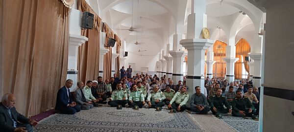 مراسم یادواره شهدای خدمت به‌مناسبت هفته دولت در شهرستان خلیل آباد 