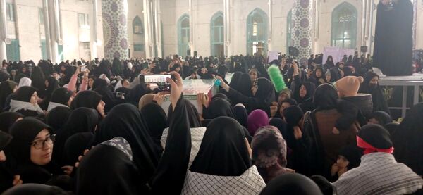 برگزاری اجتماع بزرگ حلقه صالحین در مصلی کرج 