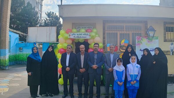 جشنواره غذای سالم در مدارس ناحیه ۶ مشهد