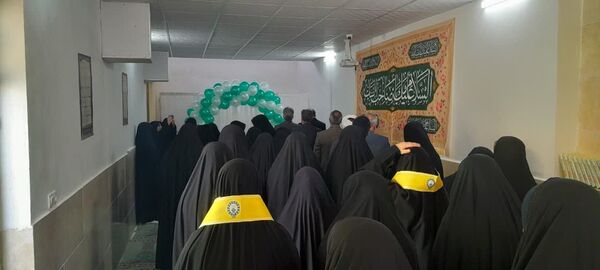  مراسم افتتاحیه دبیرستان تخصصی حفظ کوثر در شهرستان کاشمر 