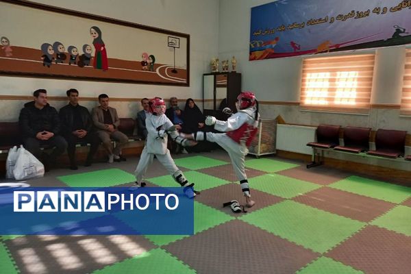 افتتاح سالن ورزشی شهید مصطفی صدرزاده در دبستان شاهد فاطمه‌الزهرا(س) 