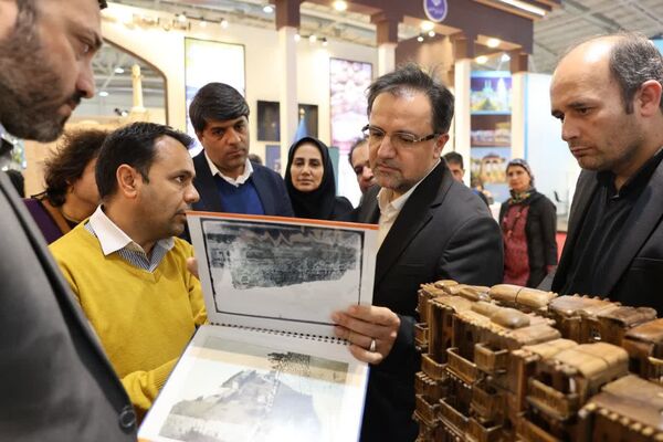 غرفه استان فارس در آخرین روز از هجدهمین نمایشگاه بین‌المللی گردشگری و صنایع وابسته تهران