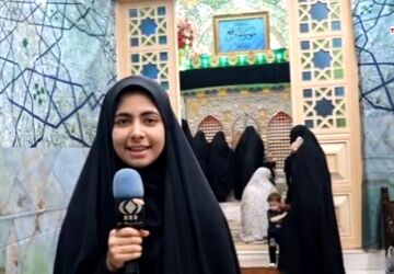 تحویل سال نو در آستان مقدس امامزاده موسی مبرقع(ع) 