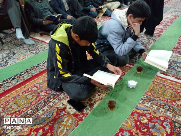  مراسم اولین شب قدر  در مسجد ابوالفضلی نیشابور 