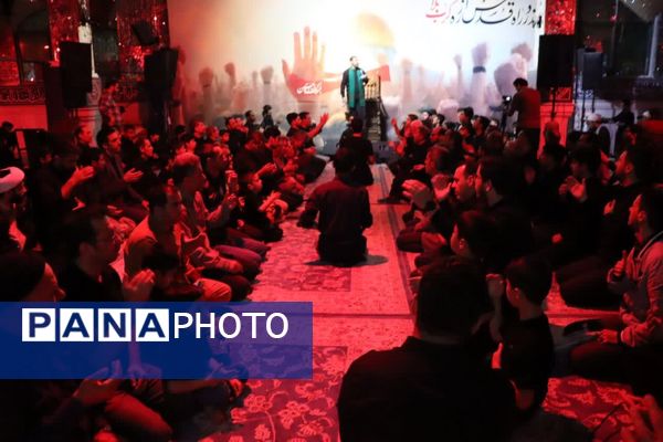 عزاداری شب های محرم در هیات حسین جان بجنورد 