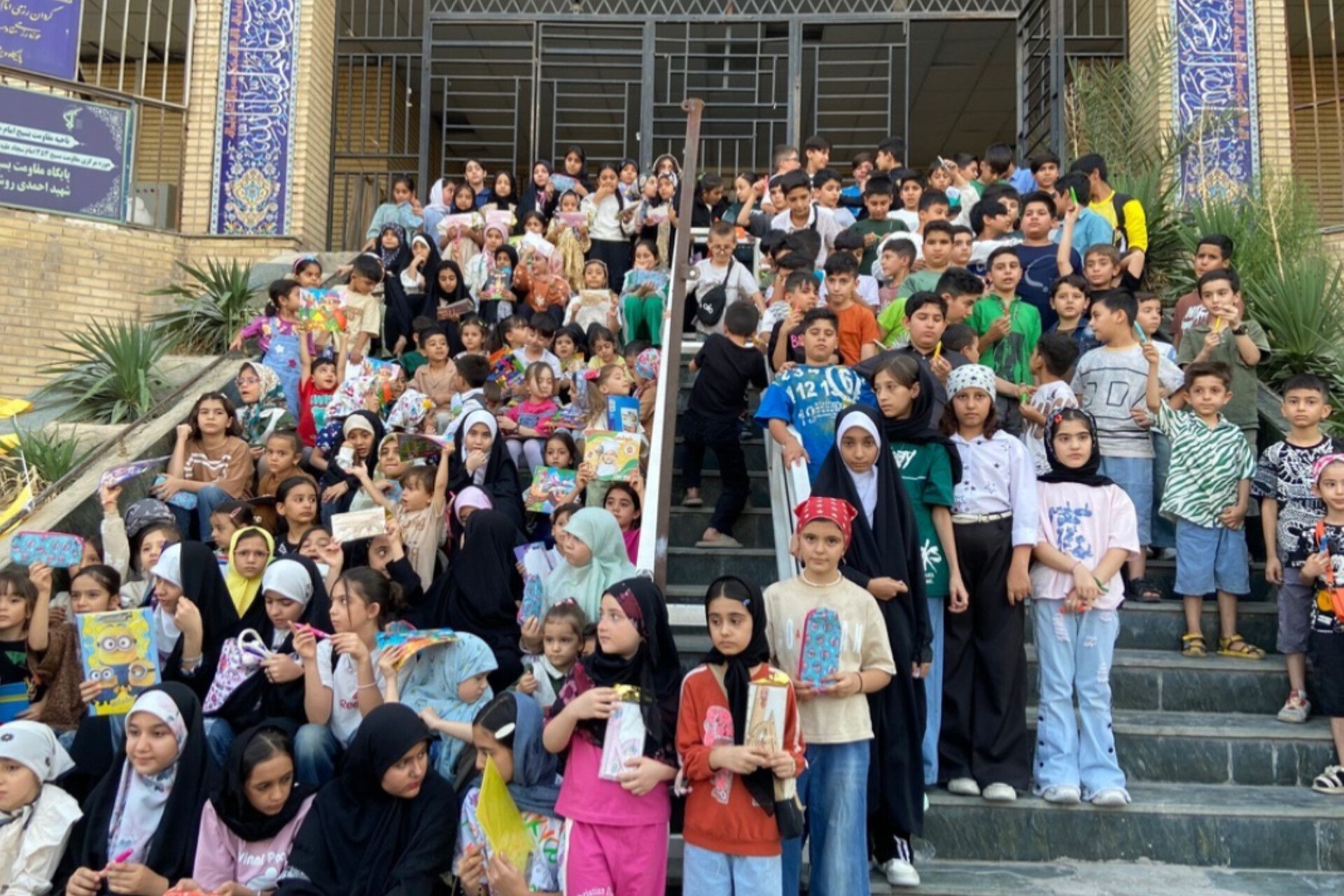  مراسم اختتامیه طرح تابستانه در مسجد جامع شهرک آبشناسان