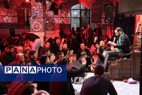 عزاداری ابا عبدالله الحسین (ع)  در امامزاده سید عباس در بجنورد 