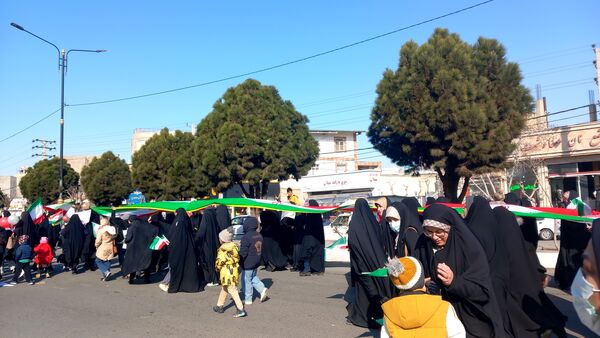 راهپیمایی ۲۲ بهمن در بخش صفادشت ملارد