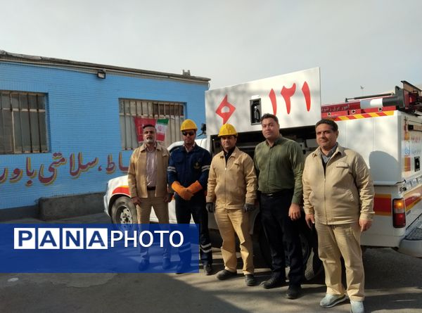 مانور سراسری زلزله در رضویه