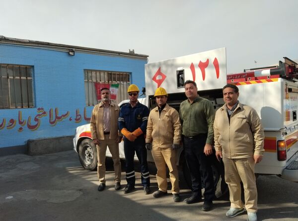 مانور سراسری زلزله در رضویه