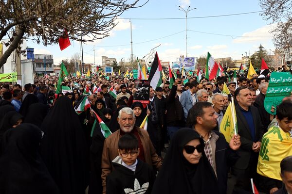 راهپیمایی روز قدس در ارومیه