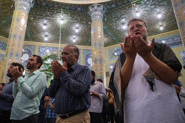 نماز عید قربان در مسجد مقدس جمکران