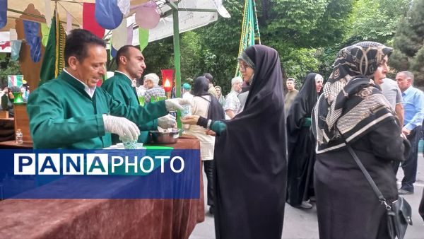 تهران در لباس سبز تولد امام رضا (ع) 