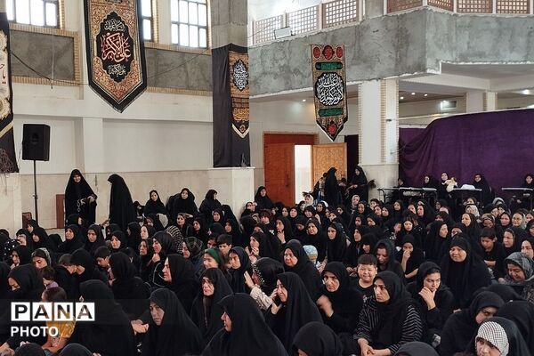 مراسم شهادت حضرت رقیه (س) در حسینیه حضرت ابوالفضل بهارستان دو