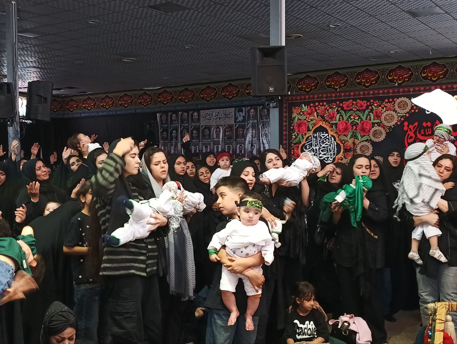 همایش شیرخوارگان در مهدیه ال یاسین فردیس 