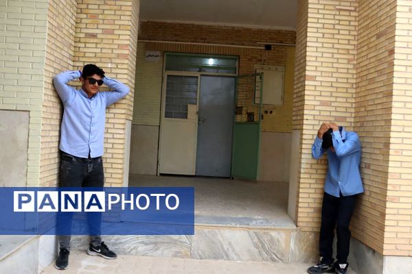  مانور زلزله در تنگستان 