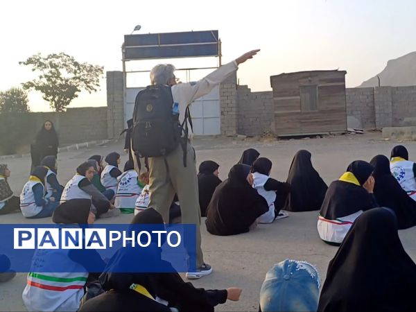 ‌‌روز دوم پیش اردوی ملی پیشتازان سازمان دانش آموزی استان اصفهان