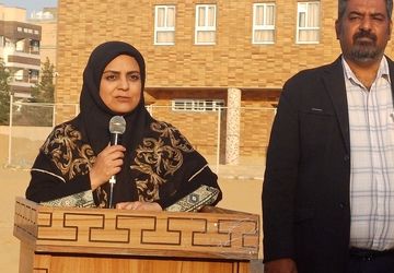 کلنگ‌زنی چند پروژه با حضور مشاور عالی وزیر راه و شهرسازی در شهرستان برخوار