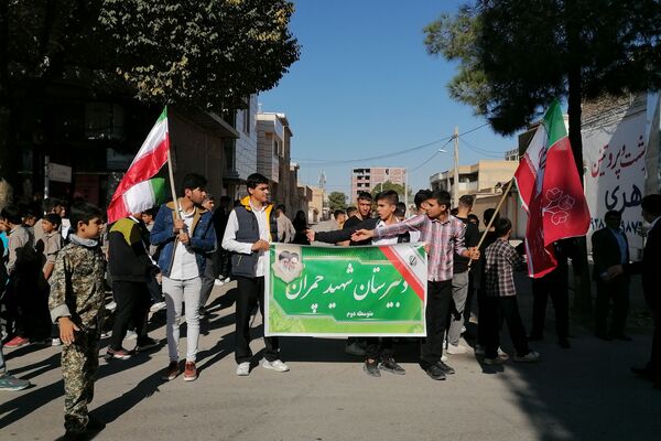 قدرت نمایی ایران با راهپیمایی 13 آبان 