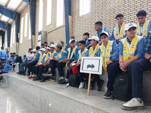 اردوی تمشک پسران شهرستان‌های جنوبی استان بوشهر در کنگان