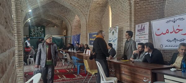میز خدمت ادارات نیشابور در  اولین جمعه ی اسفند ماه 