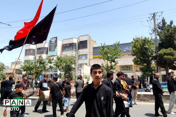 مراسم عزاداری عاشورای حسینی در شهرستان شیروان 