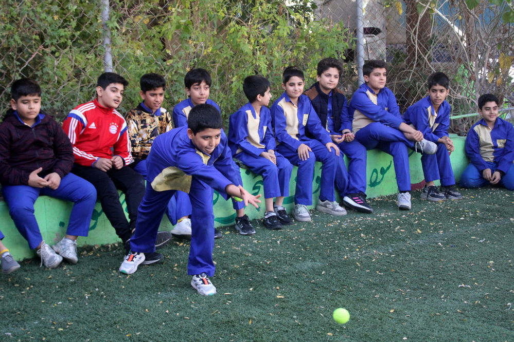 مسابقات بومی محلی در مدرسه شجاعی فر شهرستان بوشهر