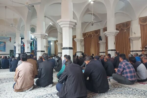 برگزاری نمازجمعه در خلیل‌آباد