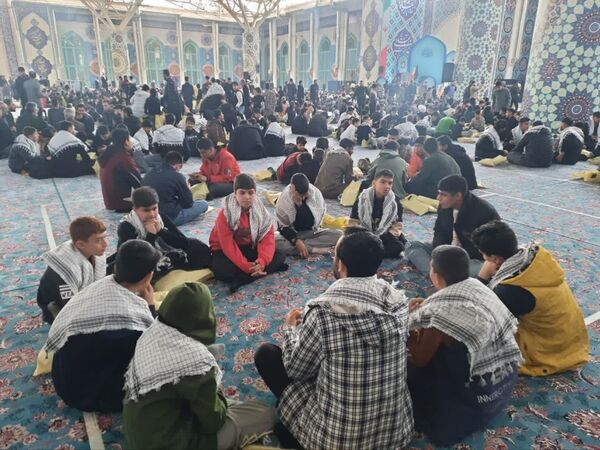 برگزاری اجتماع بزرگ حلقه صالحین در مصلی کرج 