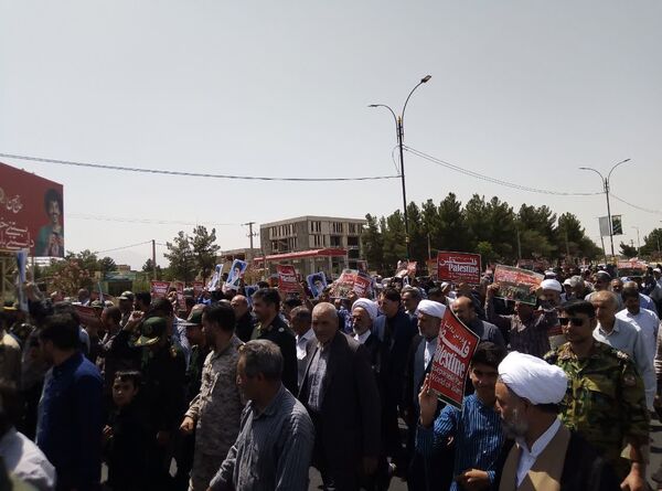 محکومیت ترور شهید اسماعیل هنیه توسط مردم تربت جام 