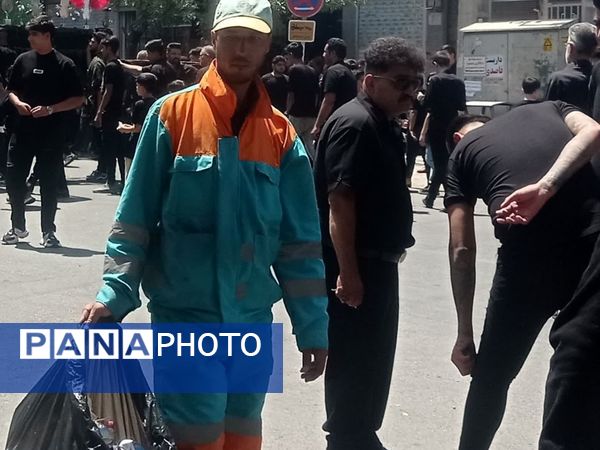 فداکاری در سکوت: رفتگر اربعین، قهرمان گمنام جمع‌آوری زباله در کاشمر