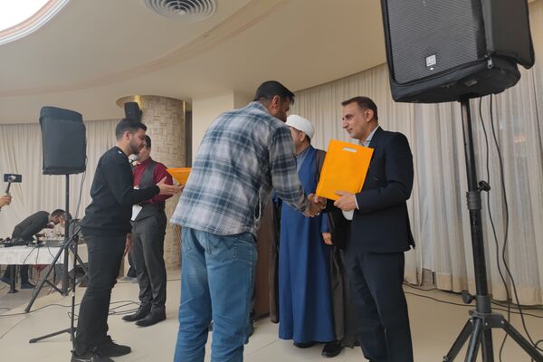 آیین تجلیل ازخادمین مراسم اعتکاف دانش‌آموزی