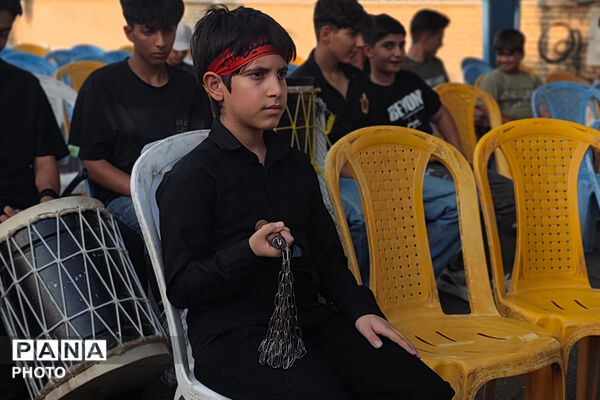 جلوه شور حسینی نوجوانان کوهچنار در آیین «احلی من العسل» - 2