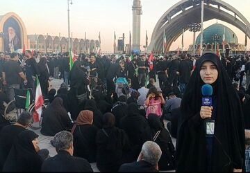 آیین وداع با رهبر شهیدو حضور میلیونی مردم در مصلی امام خمینی