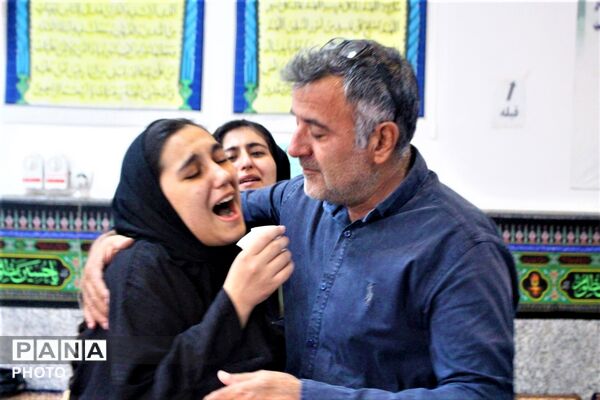 وداع با پیکرهای مطهر شهدای صنعتگر قم
