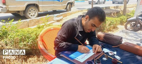 پذیرایی موکب قمر بنی هاشم در ظهر روز تاسوعا