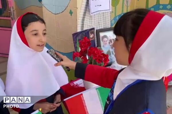 برپایی ایستگاه سلامت و انتخاب سفیران سلامت مدرسه رضوان شهرستان رباط‌کریم